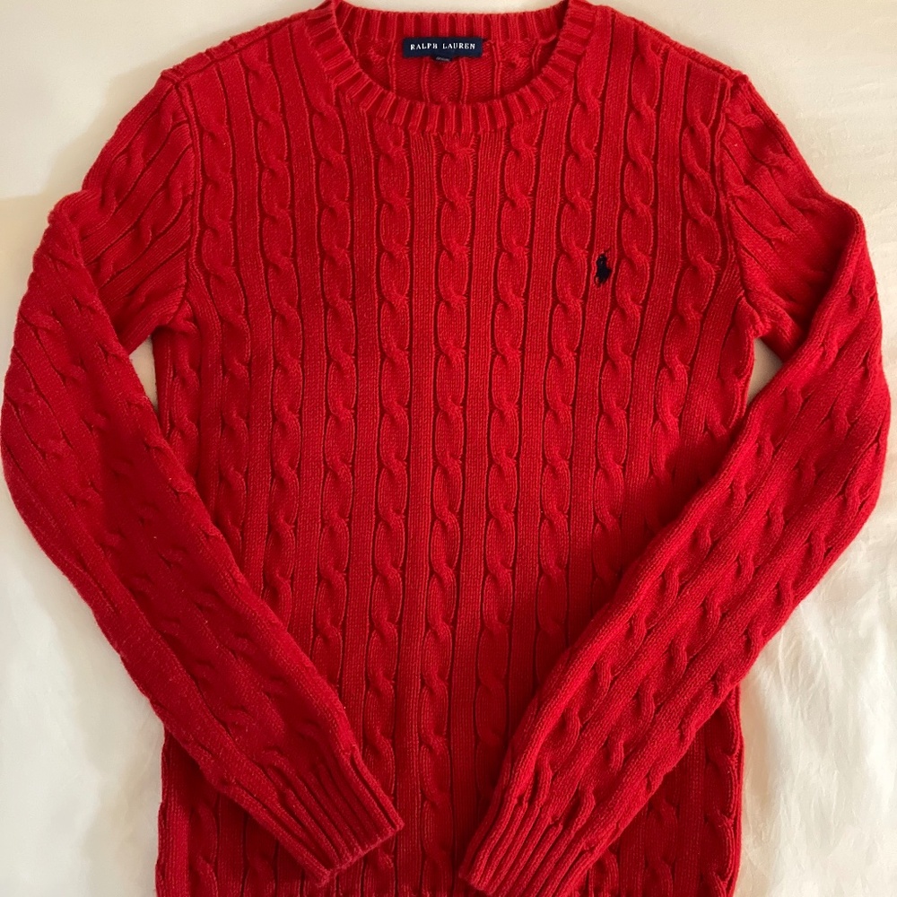 Ralph Lauren Red Sweater